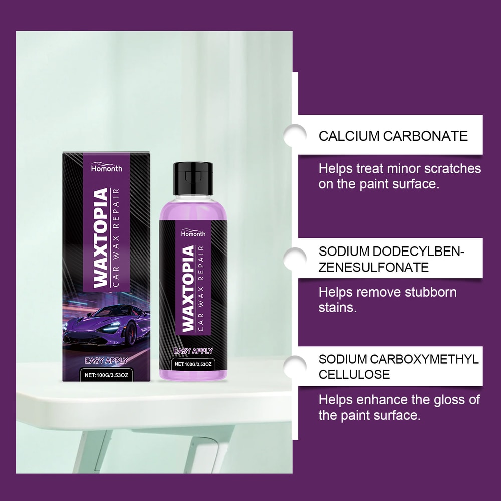 Car Scratch Remover Kit Restore Original Paint and Remove Scratches for a Brilliant Finish