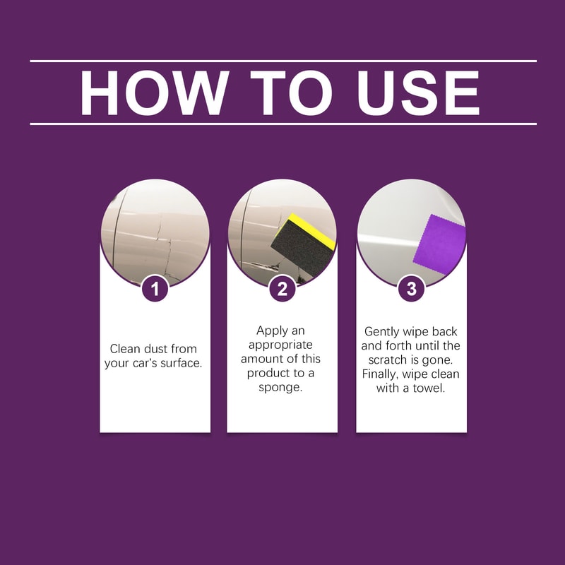 Car Scratch Remover Kit Restore Original Paint and Remove Scratches for a Brilliant Finish
