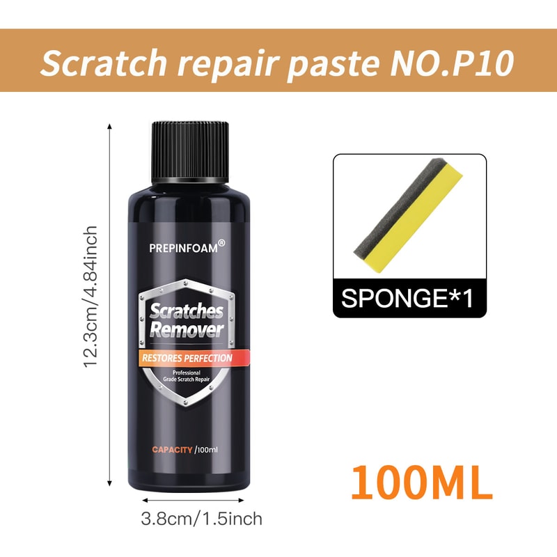 Car Scratch Remover Swirl Repair Kit Auto Body Polishing Anti Scratch Wax 7