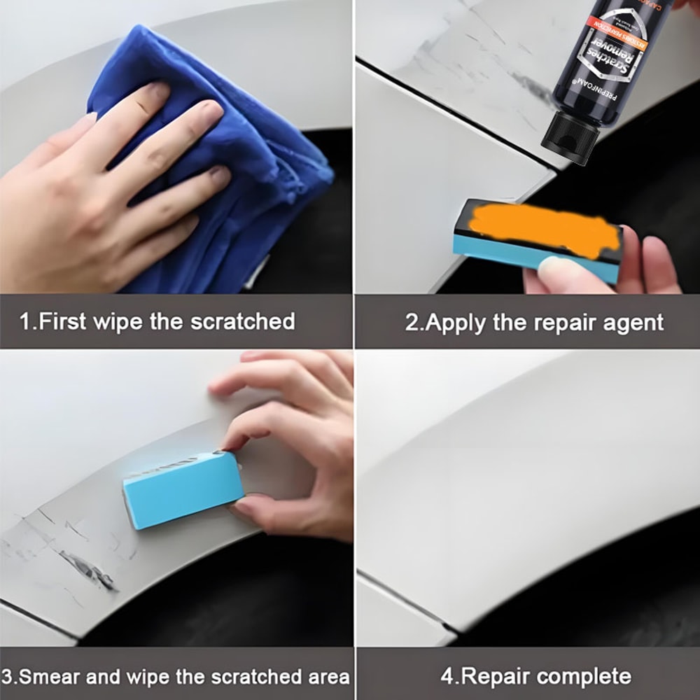 Car Scratch Remover Swirl Repair Kit Auto Body Polishing Anti Scratch Wax 5