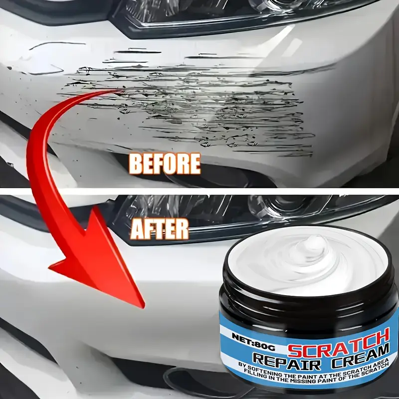 Universal Car Scratch Repair Paste Anti Scratch Wax for Metal & Plastic