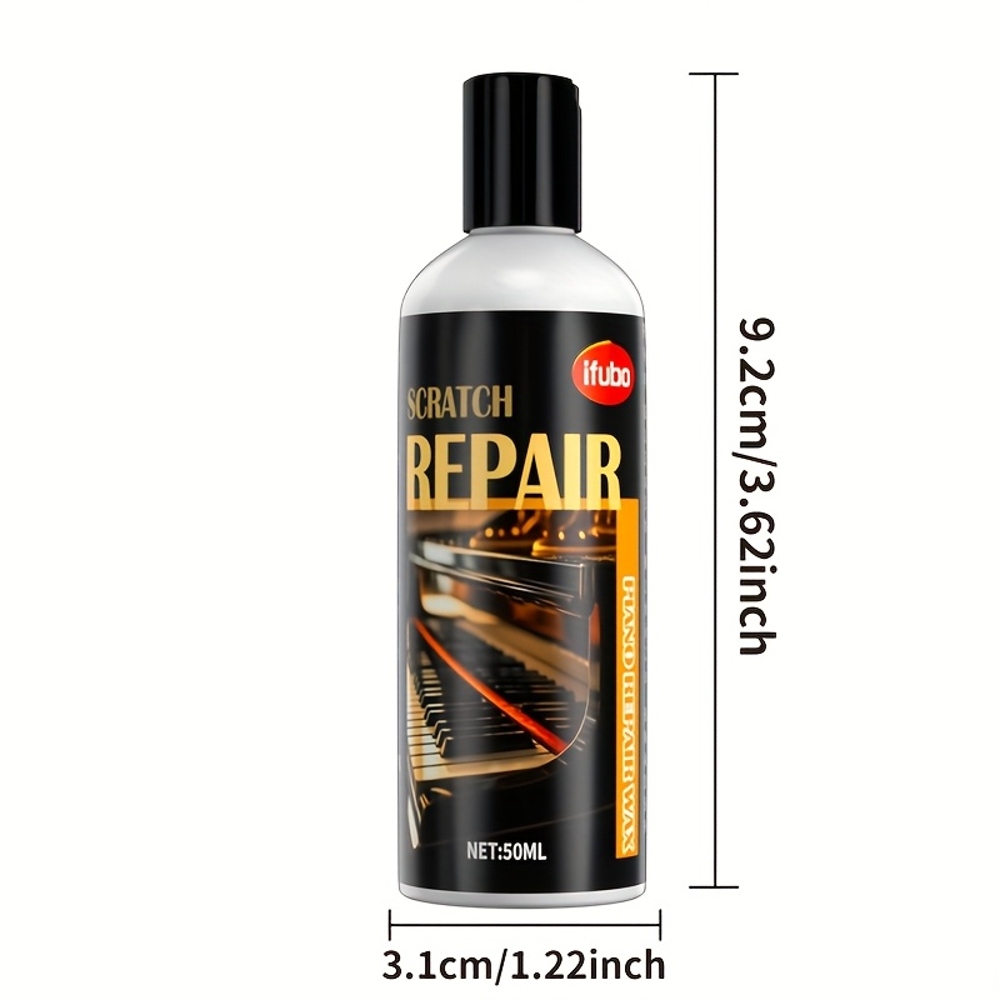 Grand Piano Scratch Repair Cream Restore Musical Instruments and Car Paint to a Smooth Pristine Finish