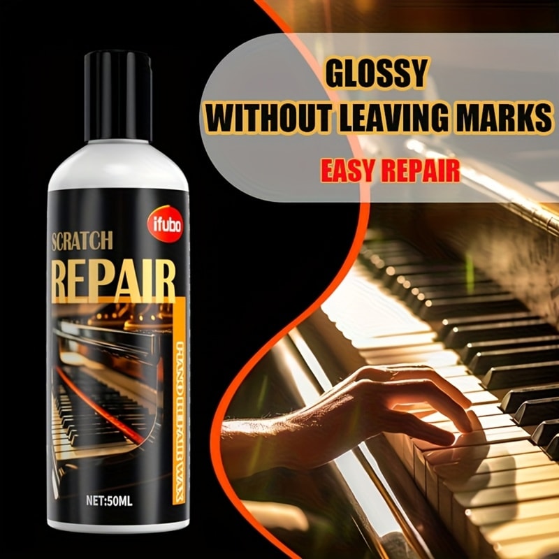 Grand Piano Scratch Repair Cream Restore Musical Instruments and Car Paint to a Smooth Pristine Finish