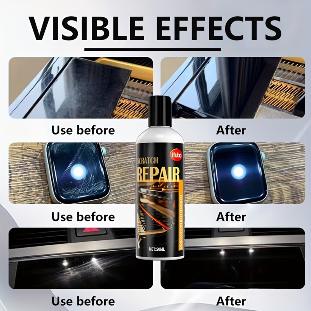 Grand Piano Scratch Repair Cream Restore Musical Instruments and Car Paint to a Smooth Pristine Finish