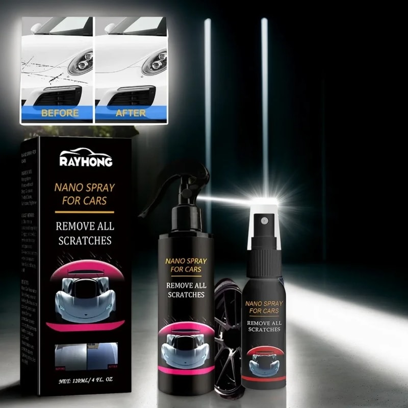 Rayhong Nano Spray On Car Coating Instant Paint Protection Water Repellent Gloss 1