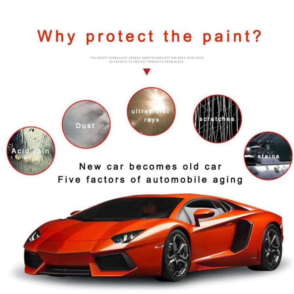 Ceramic Coating Spray for Car Quick Nano Protection Scratch Repair and Polishing Wax