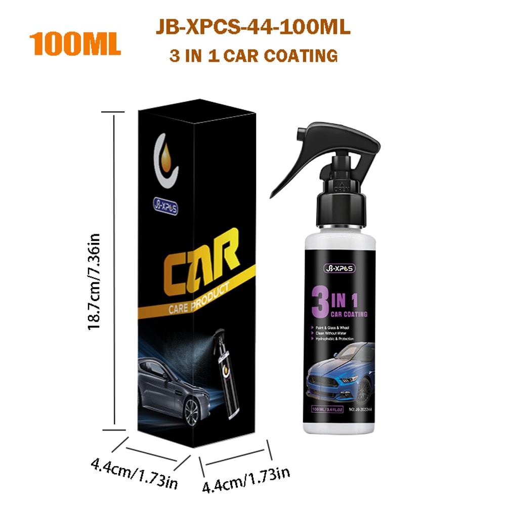 Ceramic Coating Spray for Car Quick Nano Protection Scratch Repair and Polishing Wax