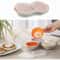 Microwave Egg Poacher Double Egg Boiler Cup Cooker for Quick & Easy Eggs