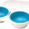 Microwave Egg Poacher Double Egg Boiler Cup Cooker for Quick & Easy Eggs