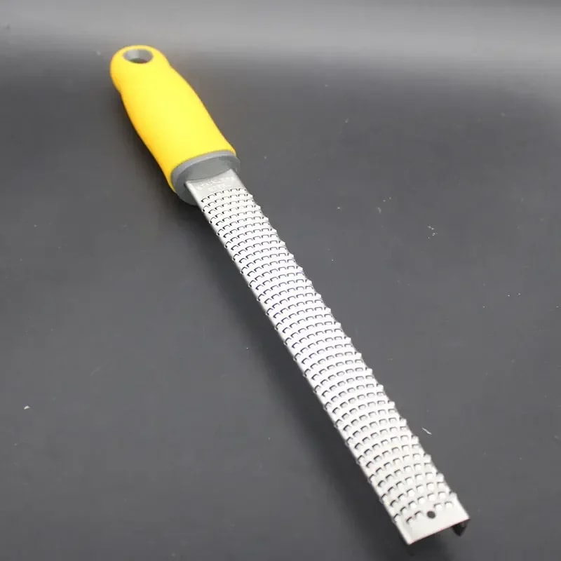 Stainless Steel Cheese Grater Lemon Zester With Non Slip Comfort Handle Multifunctional Kitchen Gr 1