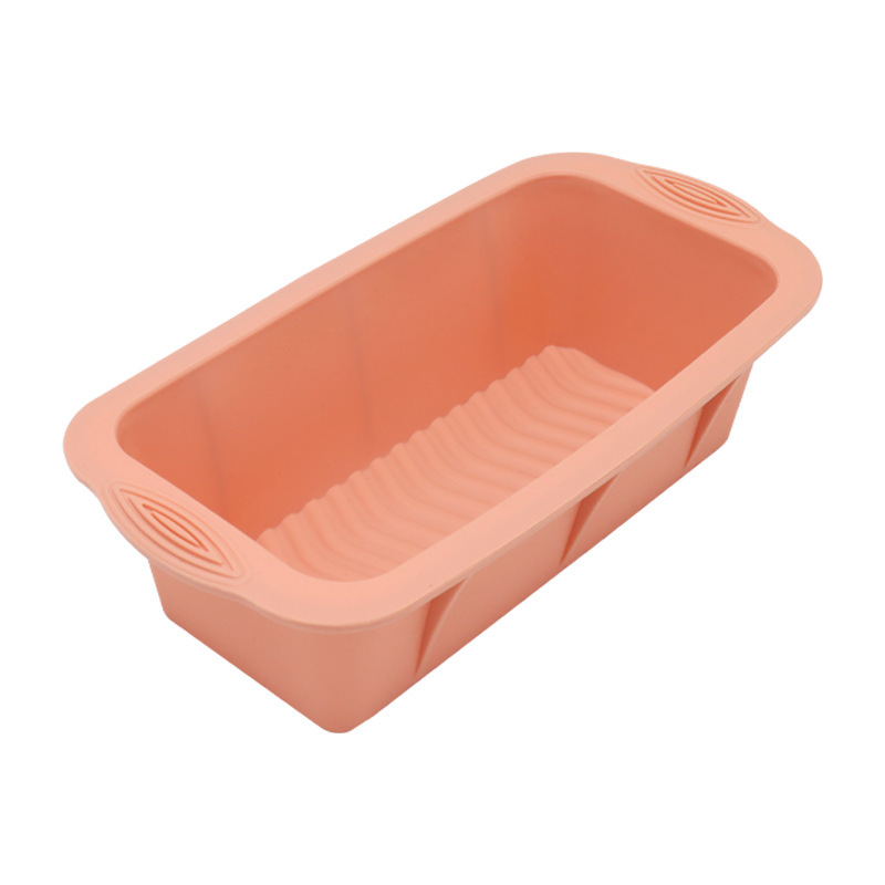 Silicone Loaf Pan Non Stick Bread Mold for Easy Meatloaf and Baking
