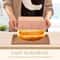 Silicone Loaf Pan Non Stick Bread Mold for Easy Meatloaf and Baking