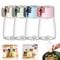 Upgrade Precise Quantitative Push Type Airtight Glass Seasoning Bottle For Salt Condiments 0