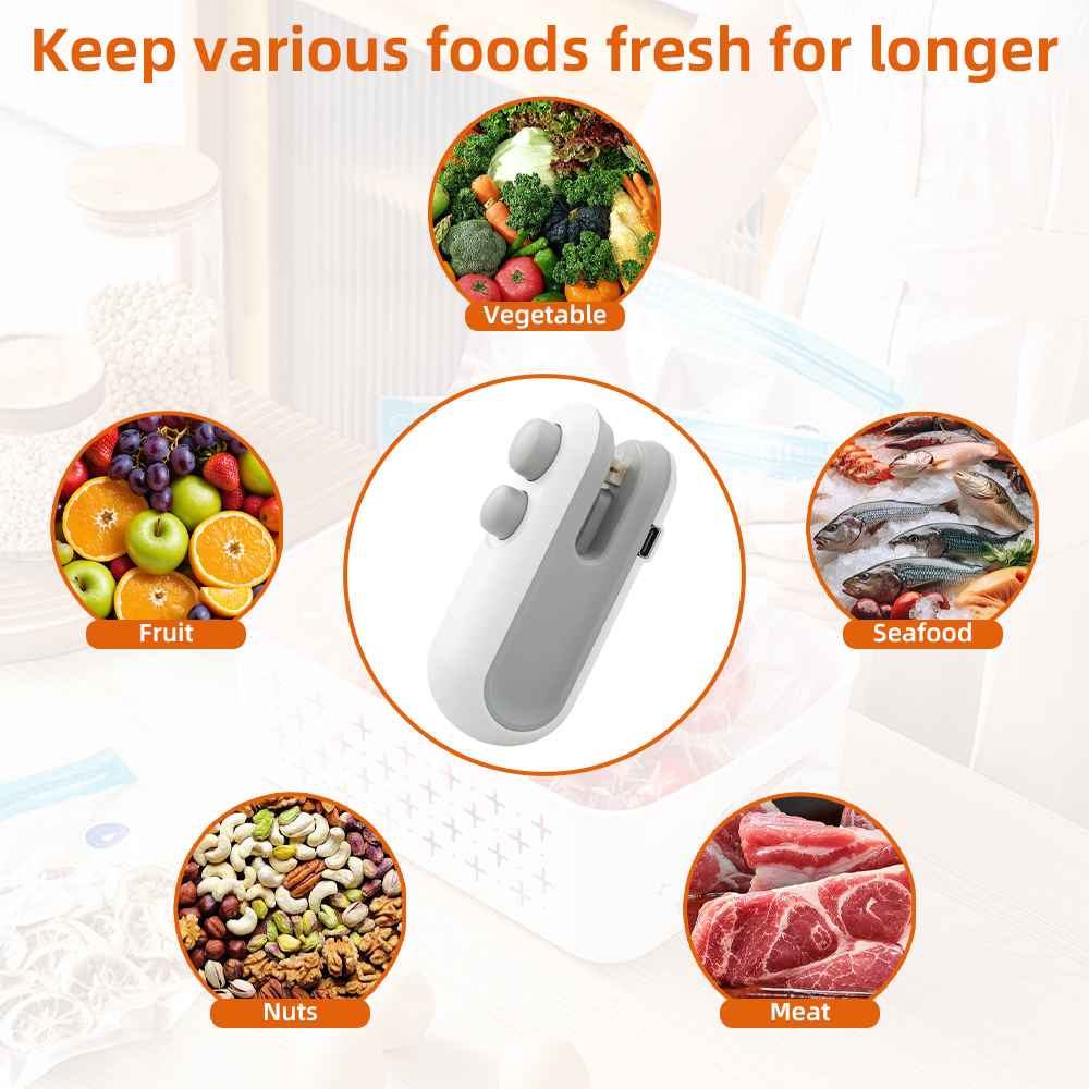 Mini Handheld Heat Sealer Portable Plastic Bag Sealing Machine For Food Packaging 1