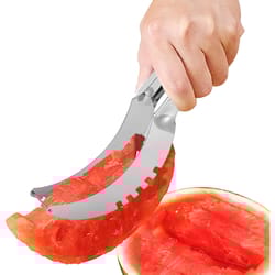 stainless steel watermelon slicer fruit cutter for watermelon pitaya papaya and soft fruits