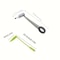 Stainless Steel Handheld Vegetable Spiral Cutter Perfect for Even Slicing of Potatoes Zucchini and More