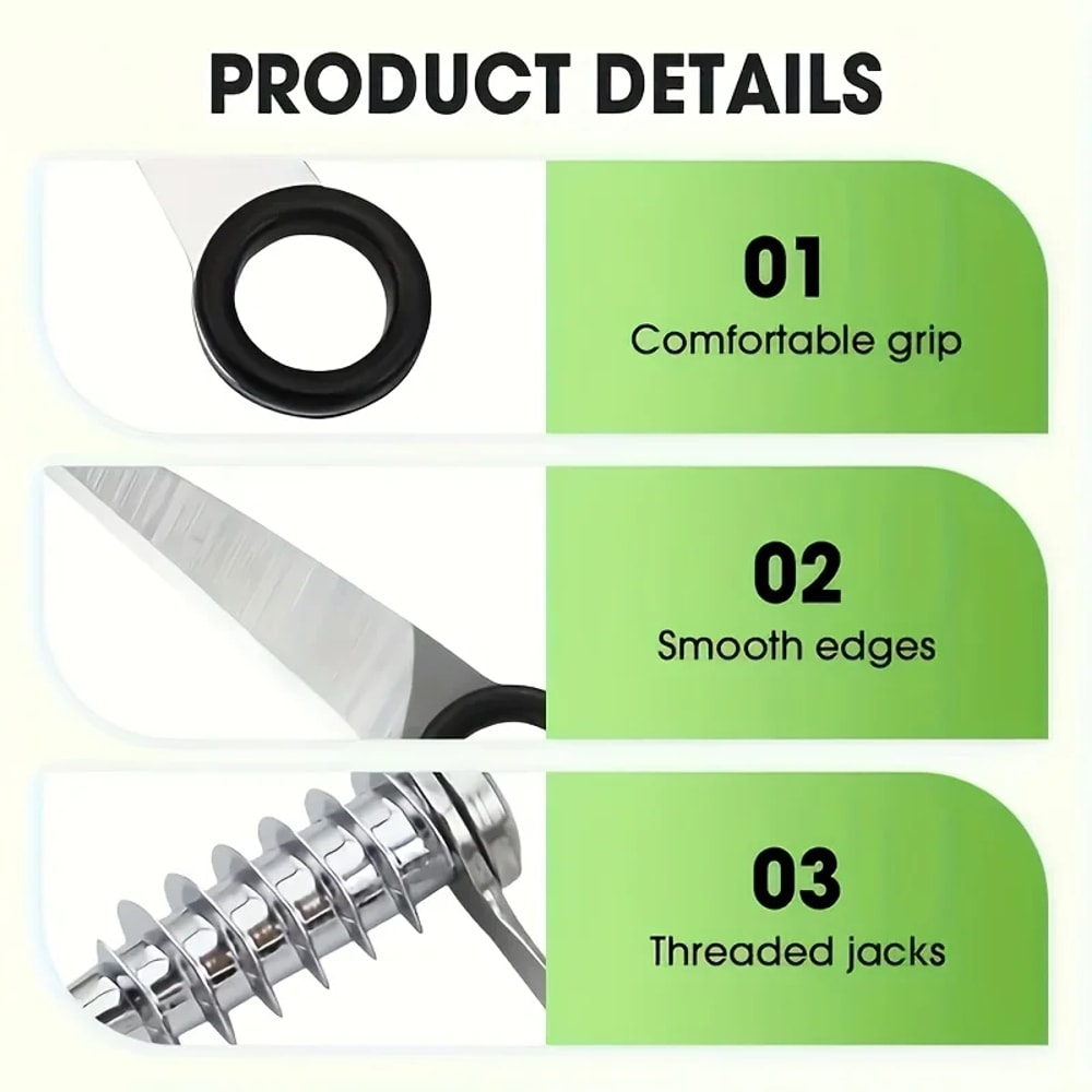 Stainless Steel Handheld Vegetable Spiral Cutter Perfect for Even Slicing of Potatoes Zucchini and More