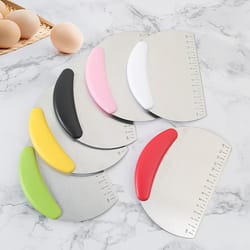 stainless steel flour dough cutting knife precision baking tool for easy dough slicing