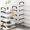 Stackable Metal Shoe Rack Organizer Space Saving Shoe Storage Shelf 4