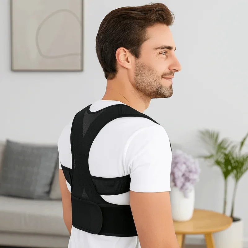 ErgoAlign Posture Corrector Back Support Brace for Spine Alignment & Anti Hunchback Training