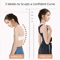 ErgoAlign Posture Corrector Back Support Brace for Spine Alignment & Anti Hunchback Training
