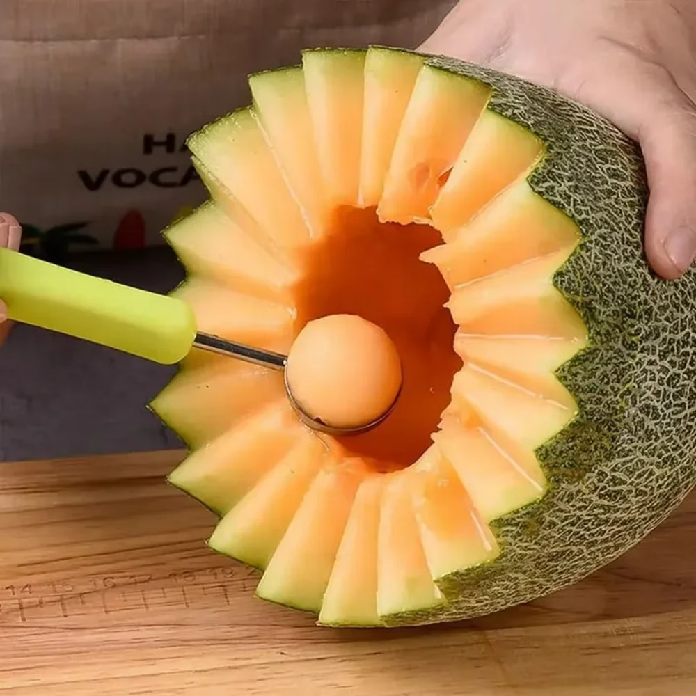 Effortless Watermelon Cutter Tool And Multi Use Fruit Slicer Knife For Quick Prep 1