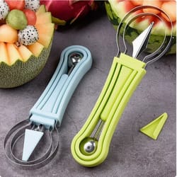 effortless watermelon cutter tool and multi use fruit slicer knife for quick prep