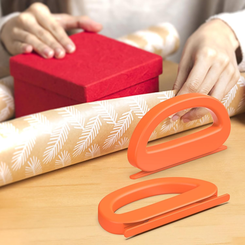 Portable Wrapping Paper Cutter for Smooth and Safe Gift Wrapping