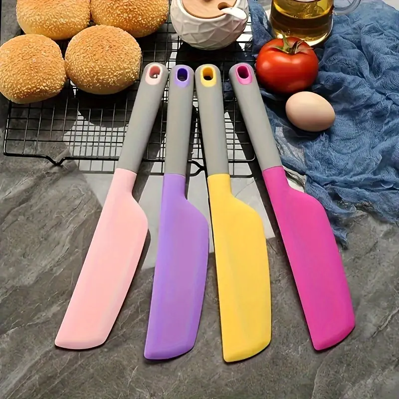 Silicone Omelette Spatula Nonstick Pancake Turner Heat Resistant Flip Tool