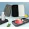 Silicone Drain Tray Sink Organizer for Kitchen and Bathroom Countertop Storage