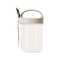 Leakproof Glass Breakfast Jar With Spoon Overnight Oats Container Portable Yogurt Cup 5