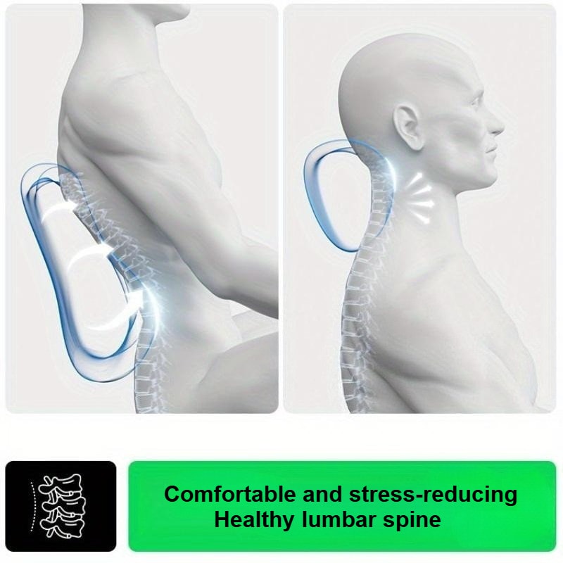 Ergonomic Neck Support Pillow for Chair Gaming Chair Headrest Cushion for Cervical Relief