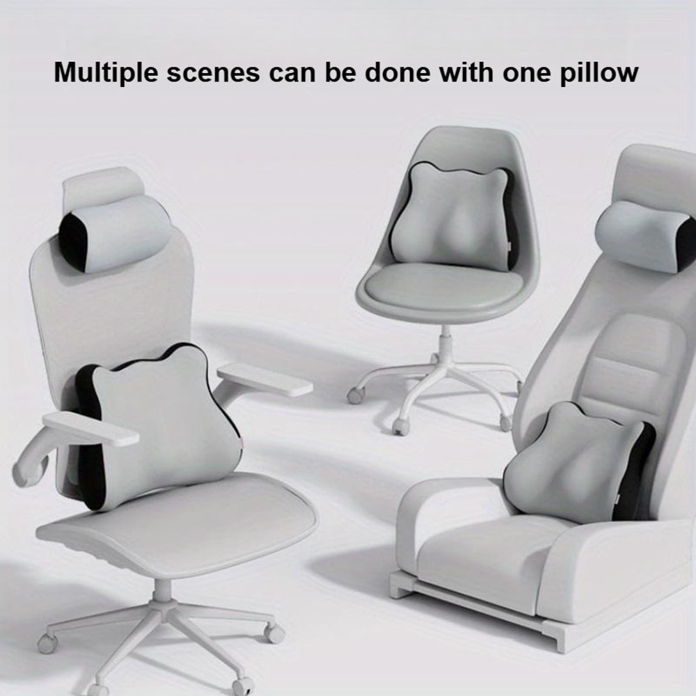 Ergonomic Neck Support Pillow for Chair Gaming Chair Headrest Cushion for Cervical Relief