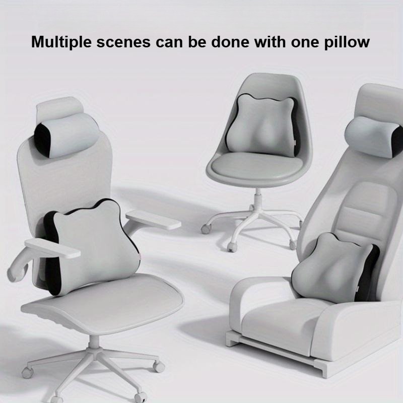 Ergonomic Neck Support Pillow for Chair Gaming Chair Headrest Cushion for Cervical Relief