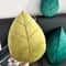 Leaf Shaped Pillow Nordic Decor Cushion For Sofa Minimalist Green Accent Pillow 1