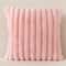 Corduroy Striped Pillow Cover Soft Decorative Throw Cushion for Sofa Bedroom Car
