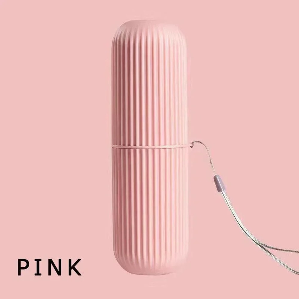 Gemini Said Portable Travel Toothbrush Holder Toothpaste Storage Case Bathroom Organizer Cup 6