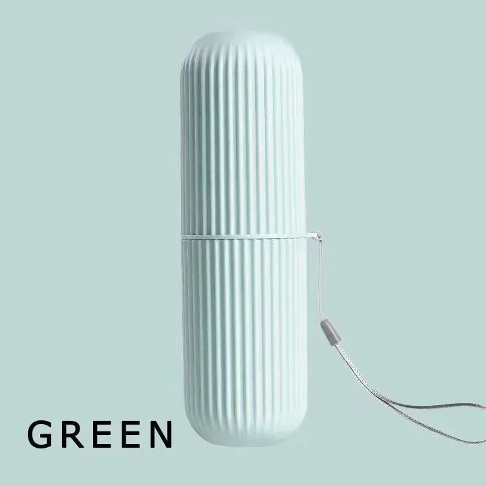 Gemini Said Portable Travel Toothbrush Holder Toothpaste Storage Case Bathroom Organizer Cup 7