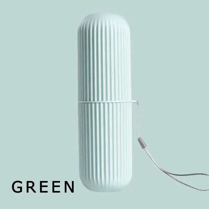 Gemini Said Portable Travel Toothbrush Holder Toothpaste Storage Case Bathroom Organizer Cup 7