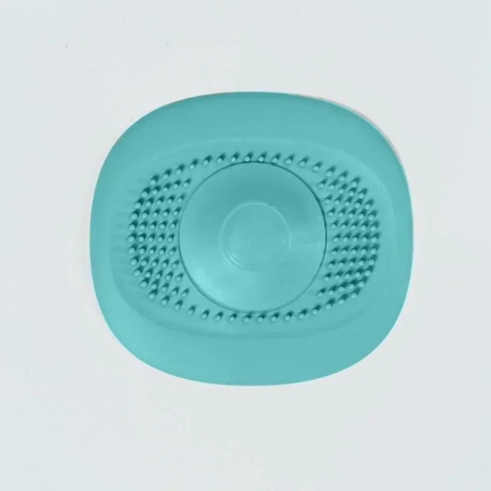 Universal Silicone Hair Catcher and Anti Clogging Shower Drain Cover Stopper