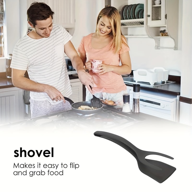 Silicone Egg Flipper Spatula Tongs The Ultimate Non Stick Kitchen Turner