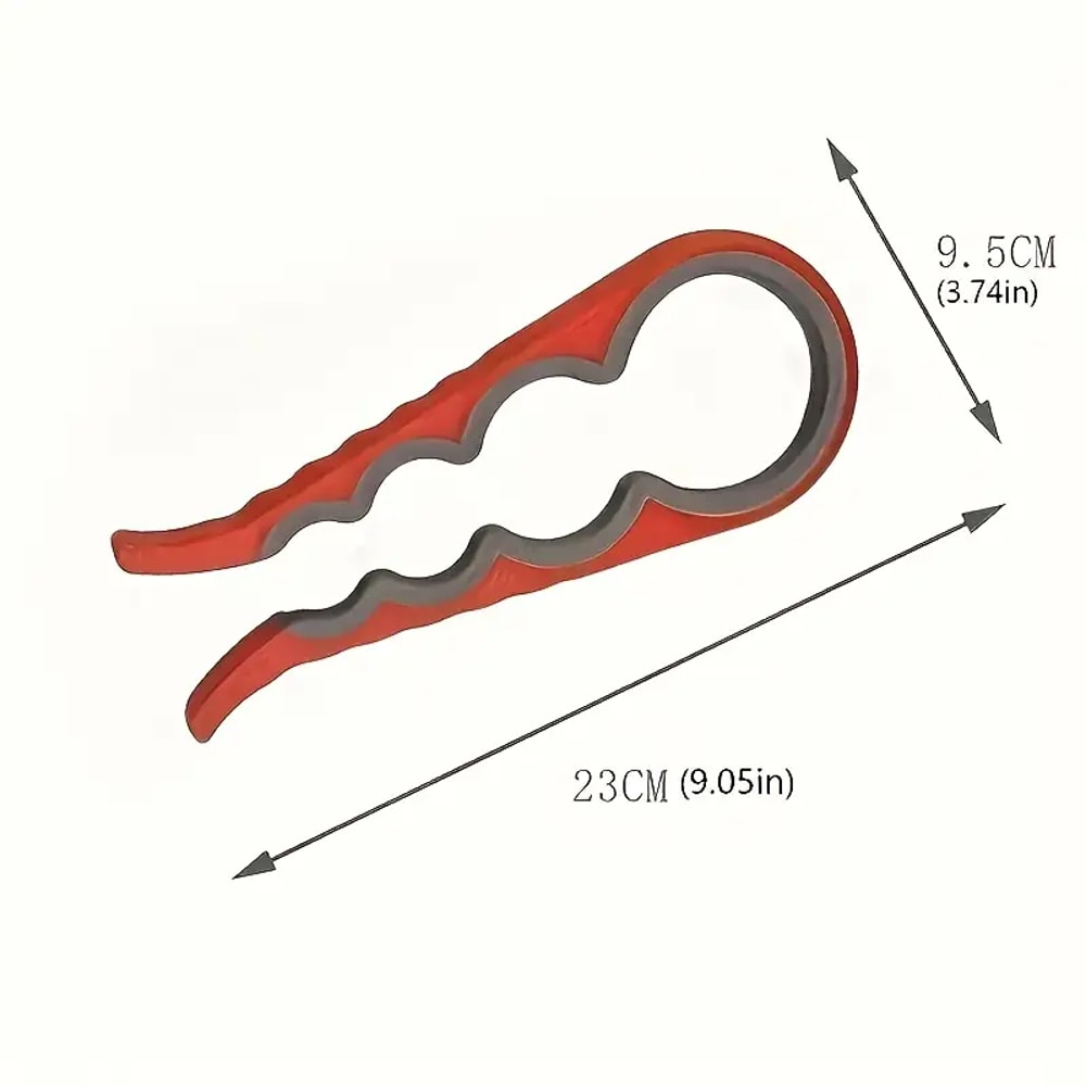 Multi Function Jar Opener Ergonomic Lid Remover for Seniors & Weak Hands