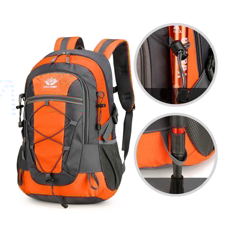 Adventure-Ready Lightweight Hiking Backpack Water Resistant Travel Daypack