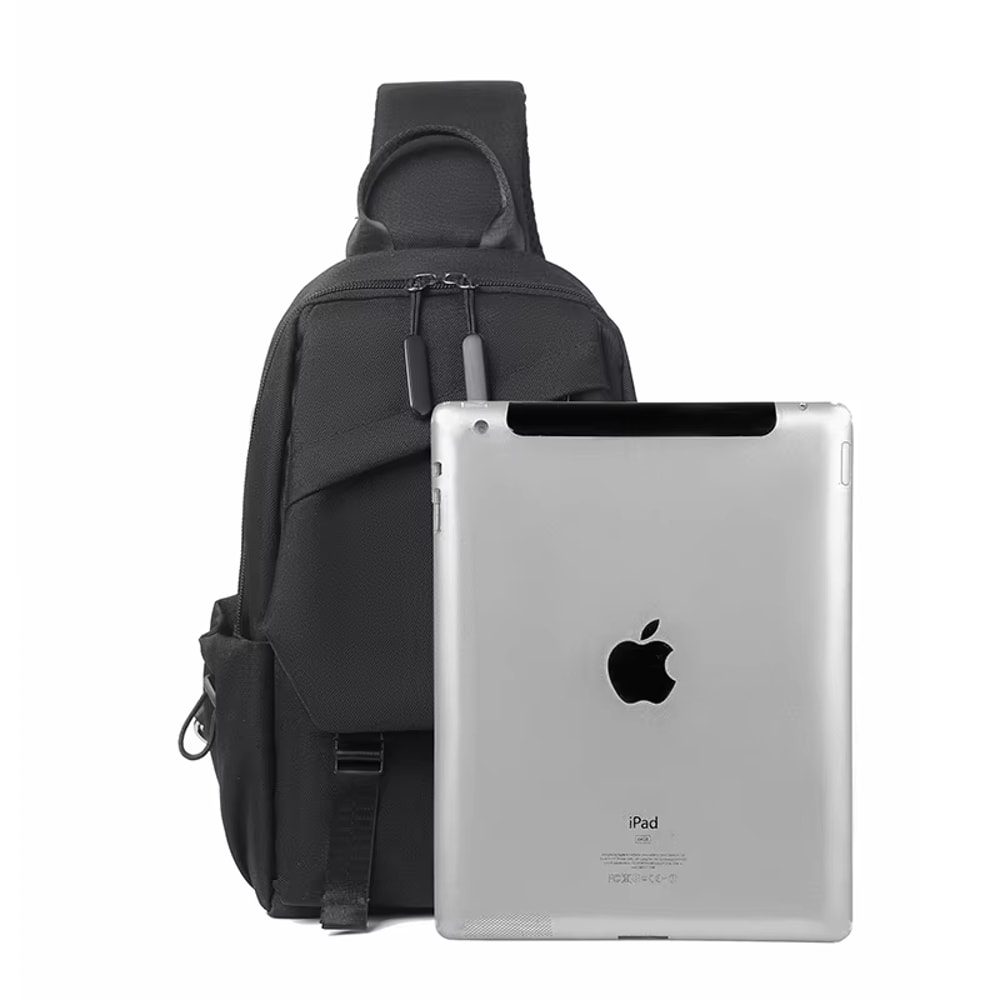 Versatile Urban Sling Bag Trendy Water Resistant Chest Crossbody For Men 1