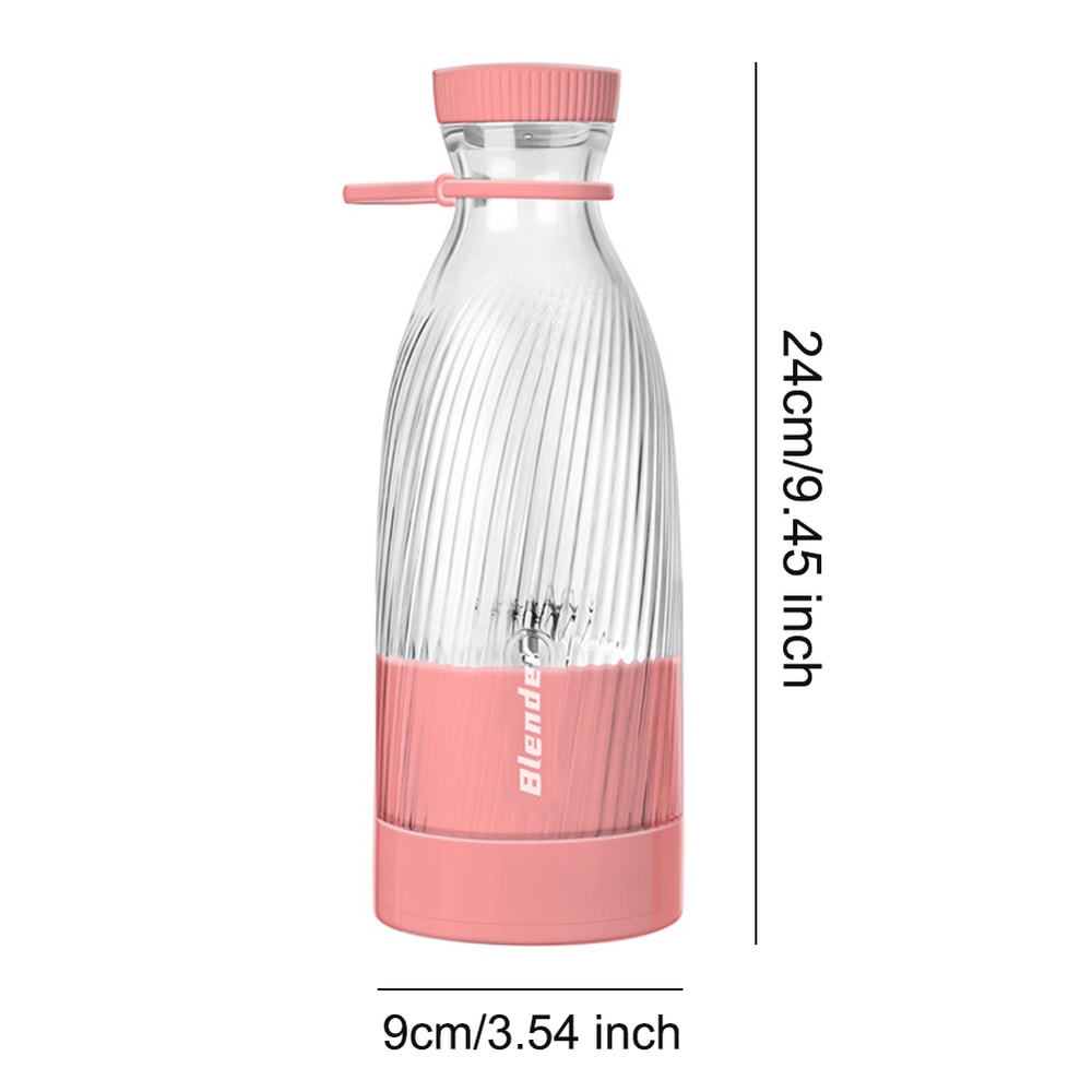 Portable Wireless Blender Rechargeable Electric Juicer for Smoothies & Shakes