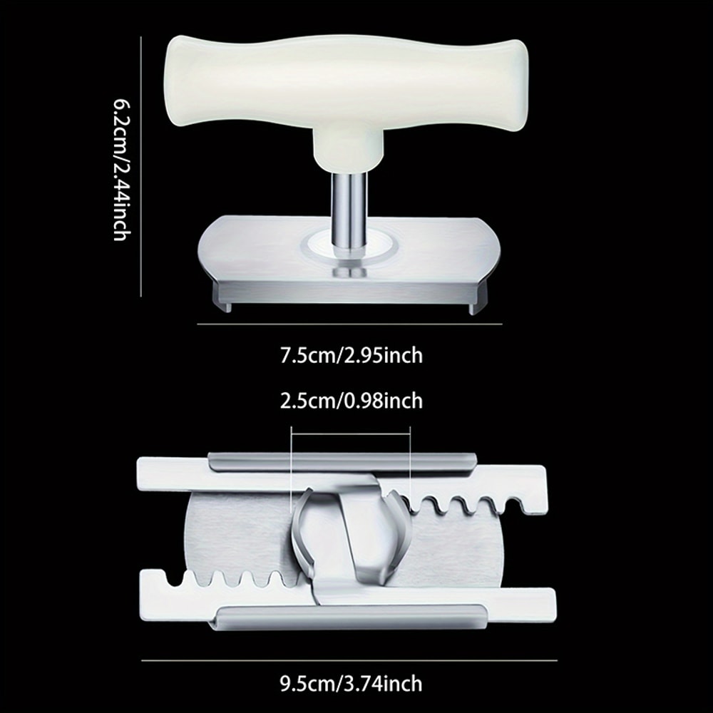 Adjustable Stainless Steel Manual Jar Opener Labor Saving Kitchen Tool for Easy Cap Removal