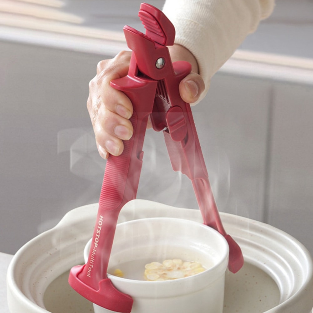 Anti Scalding Silicone Tray Holder And Bowl Stand Multifunctional Non Slip Heat Resistant Kitchen T 2