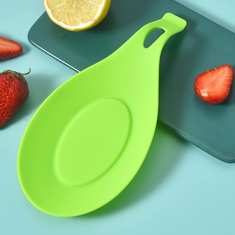 Silicone Heat Insulation Spoon Holder & Stove Organizer Cookware Bracket Stand & Kitchen Accessory