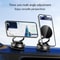 Magnetic Phone Holder for Car Adjustable Suction Cup Stand Rotation Easy Mounting for All Phones