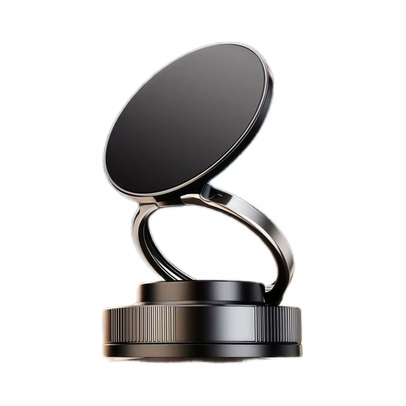Magnetic Phone Holder for Car Adjustable Suction Cup Stand Rotation Easy Mounting for All Phones